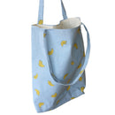 1Pc Banana Pattern Cotton Linen Shoulder Bag Shopping Beach Travel Tote Hand Bj