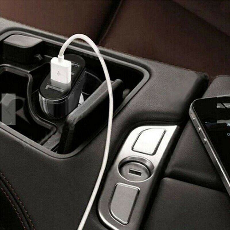 Quelima Qc3.0 Quick Phone Charge Adapter 4 Usb Port Car Charger Fast Smart  J6C9