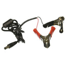 Dual Alligator Clips to 5.5x2.1mm DC Plug Power Charger Cable 30A 1.5M Q4J3
