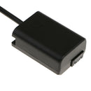 D-Tap to NF-FW50 Dummy Battery Power Cable Adapter for Sony Cameras A7000 A6500