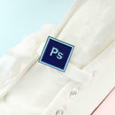 Creative Photoshop Design Lapel Pins Women Men Jacket Brooches (Style 6) A