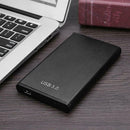 USB 3.0 Hard Disk Case External Enclosure Box for 2.5 inch HDD SSD (Black)