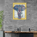 5D DIY Special Shaped Diamond Painting Elephant Embroidery Mosaic Craft Kit