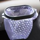 Universal Car Trash Can Frame Plastic Paste The Type Organizer Box Accessori Gw