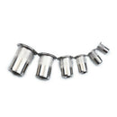 93Pcs Stainless Steel Rivnut Small Countersunk Head Riveted Nuts Insert Nut
