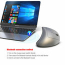 Hxsj T29 Bluetooth Wireless Mouse Vertical Ergonomic Adjustable Dpi 800 160