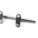 6in Stainless Steel Heavy Duty Boat Dock Deck Rope Cleat Marine Bollard