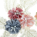 Flower Sew On Patches For Clothes DIY Bag Clothing Coat Crafts  FT