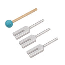 4Pcs/Set Aluminum Alloy Angel Crystal Tuning Fork 4096Hz/4160Hz/4225Hz Ener