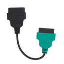 3 Pcs Diagnostic Cable Multi Ecu Scan Connecter Cables for Fiat Ecu Scan Ad