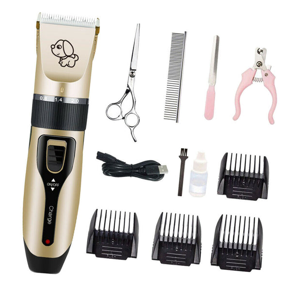 Professional Low Noise Dog Shaver Clippers USB Dog Hair Trimmer Style04