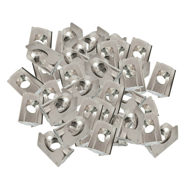 50x Thread Tee Nut Spring for 30/40 Series Standard Extrusion Slot M4-M8 M4