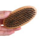 1PC Men Natural Boar Bristle Beard Mustache Brush Cleaning Tool Shaving  OZ