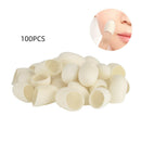 100 Pcs Natural Silkworm Cocoons Ball Facial Cleanser Exfoliating Skin Care