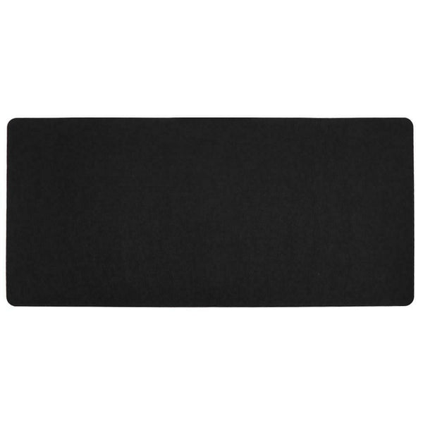 Office Computer Desk Modern Table Mouse Pad Wool Felt Laptop Mat(Black)