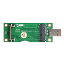 Mini PCI-E to USB Adapter with SIM 8Pin Card Slot for WWAN/LTE Module