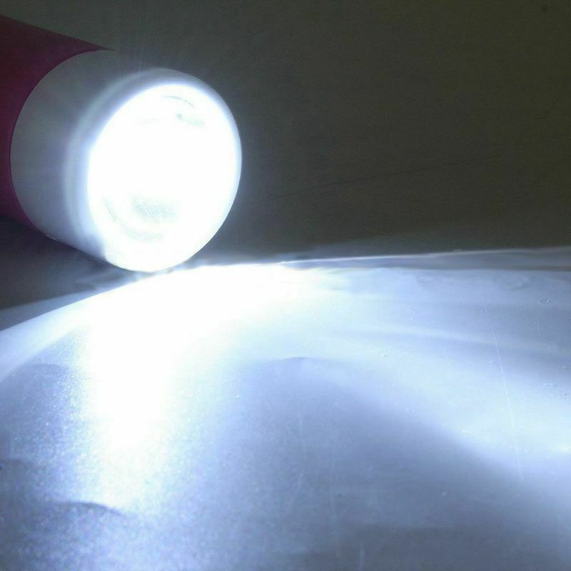 Flash Light Dispenser For Pet Dog Cat Poop Scoop Waste Bags Roll Holder Cle F7T6