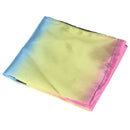 Change Color Scarf Magic Tricks Black To Rainbow Magic Props Toys BX