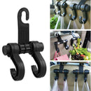 2x Practical Car Seat Double Hooks Hanger Headrest Bag Coat Luggage Carri YIS