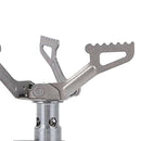 Compact Camping Gas Stove Burner Folding Ultralight Propane Canister Tank Stove
