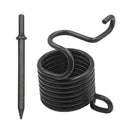 2x Steel Pneumatic Accessories Retainer Spring Round Handle Pointed