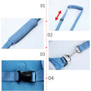 Baby Toddler Anti-Lost Backpack Seat Belt Traction Rope  Blue