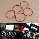 5* Air Vent Cover fit for Mercedes Benz GLA CLA180 200 Outlet Conditioning Ring