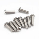 M6 Stainless Steel Button Head Hex Socket Hexagon Screws Nuts Assortment Kit