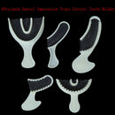 5Pcs/pack Plastic Dental Impression Trays Central Supply Teeth Holder Durab_