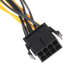 1Pc 8-pin to dual 8 pin 2x (6pin+2Pin) graphic video card power splitter cabl 3C