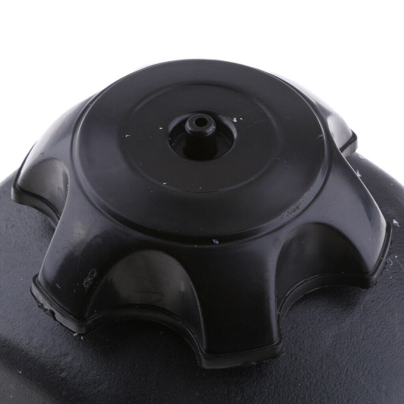 Motorcycle Gas Fuel Tank With Cap On Off Fuel Valve For