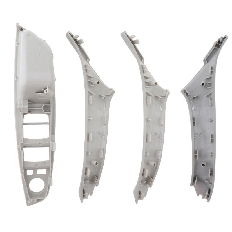 4 Pcs Inner Door Clasp Handle Door Handles Cover Interior Door Trim for BMW 5