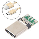 10PC USB-3.1 Welding Male Jack Plug PCB Connector Board Plugs Data Line Terminal