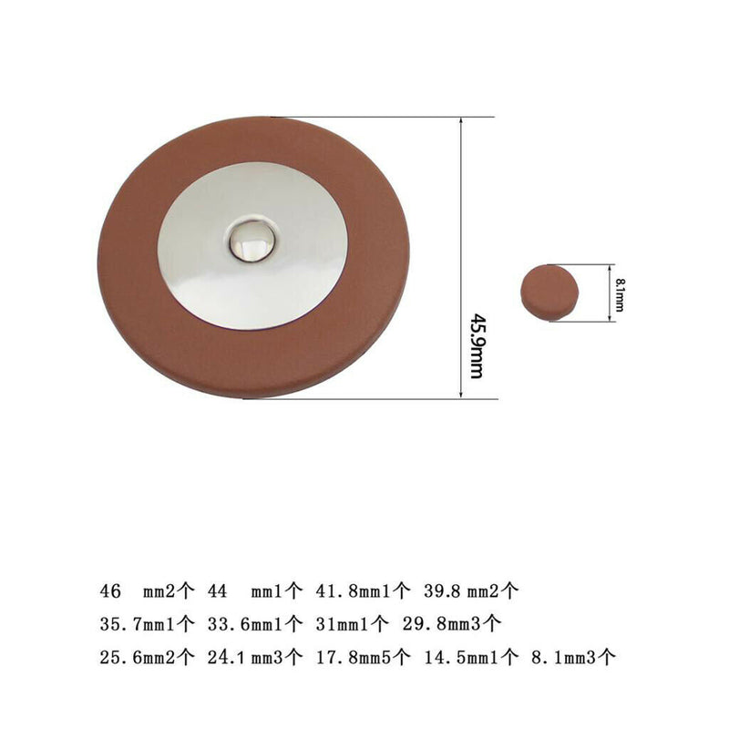 1 Set/26 Pcs Alto Saxophone Pads Sax Replacements Part DIY