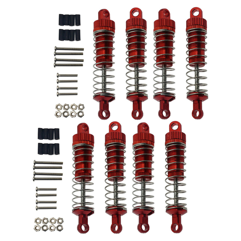 8Pcs RC Shock Absorber for WPL C14 C34 MN90 MN91K MN99S Buggy Accessories