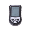 8-In-1 Handheld Electronic HANDHELD Compass Altitude Gauge Thermometer