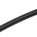 6.7M Long 12x15.8mm Polyethylene Split Corrugated Tubing Cable Wire Conduit