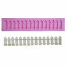 Silicone Molds Lace Fondant Cake Mould Fence Grass Decorating Tool Key S2Q5