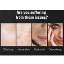 80Sheets Men Bamboo Oil Absorbing Paper Remover Blotting Face Cleaning ToolB Gn