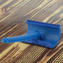 Wood Grain Paint Roller Blue Rubber DIY Graining Wall Nice Tool With Painti K6F4