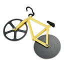 Bicycle Pizza Cutter Wheel Stainless Steel Plastic Bike Roller Pizza Choppe