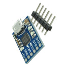 Micro-USB to UART TTL Module 6Pin Serial Converter CP2102 STC A2K8