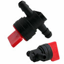 5pcs 1/4 inch Inline Straight Gas Fuel Cut Shut Off Valve Q2G6