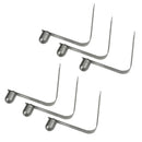 6Pcs Kayak Paddle Spring Clips Tent Pole Clips Snap Button Tube Single Pin