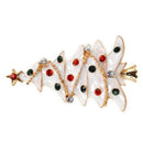 1X Fashion Elegant Diamond Christmas Tree Wedding Bridal Brooch Pin Rhinest