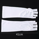 Hot Nail Art UV Gel Protect Hand Gloves Anti-UV Open-toed Gloves Manicure Tool