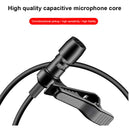 Lavalier Condenser Microphone Windproof Type-C Interface Gift With Usb Adapter