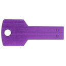 32GB USB2.0 Metal Key Flash Memory Stick Pen Drive Thumb Disk Purple