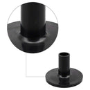 8Pcs Cymbal Sleeves 8PCS 38x26mm Black Drum Cymbal Sleeves Replacement for