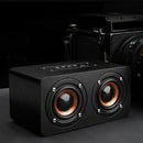 M5 Graffiti Wooden Wireless Bluetooth Speaker Mobile Computer Desktop Home